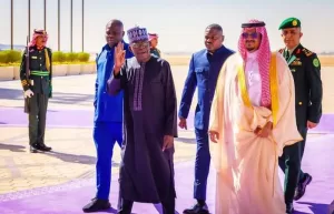 Tinubu-Arrives-Saudi-Arabia-For-Special-World-Economic-Forum