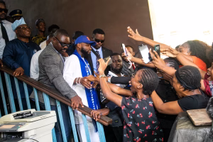 Davido at Babcock